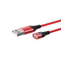 Usine de gros sur stock 3A Charge rapide 3 In1 Charge magnétique Câble USB Éclairage USB C Micro USB Câble de données