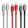 Nouveau design 2.4A / 3A / 5A / 6A Micro USB Type C Câble Lightning PD 18W 20W 60W Câble de charge rapide Câble de charge rapide pour Huawei Samsun MacBook
